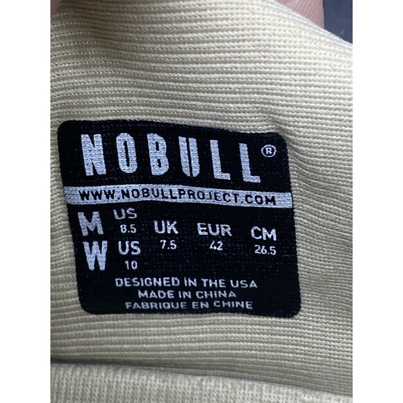 NoBull Court Crossfit Canvas Trainer Sand Sneaker Men 8.5 Womens 10 main image 6